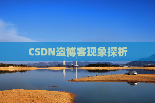 CSDN盗博客现象探析